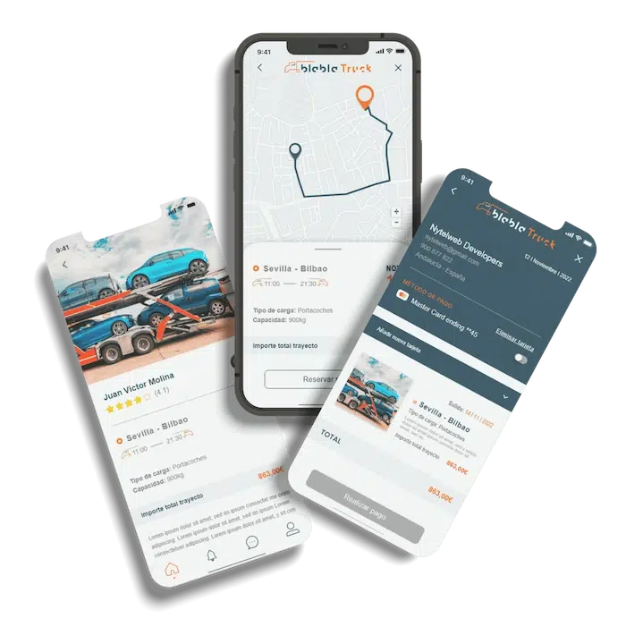 ejemplo de crear una app para Blablatruck