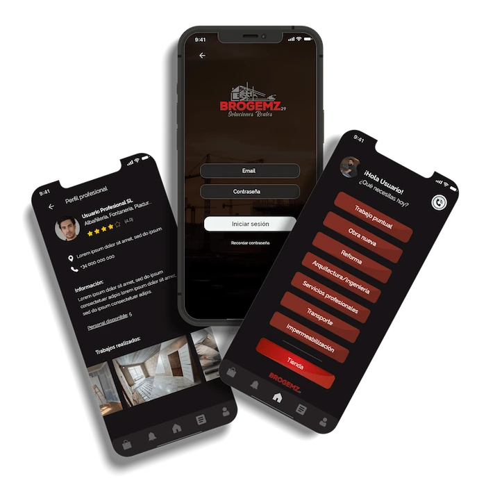 ejemplo de crear una app para Brogemz