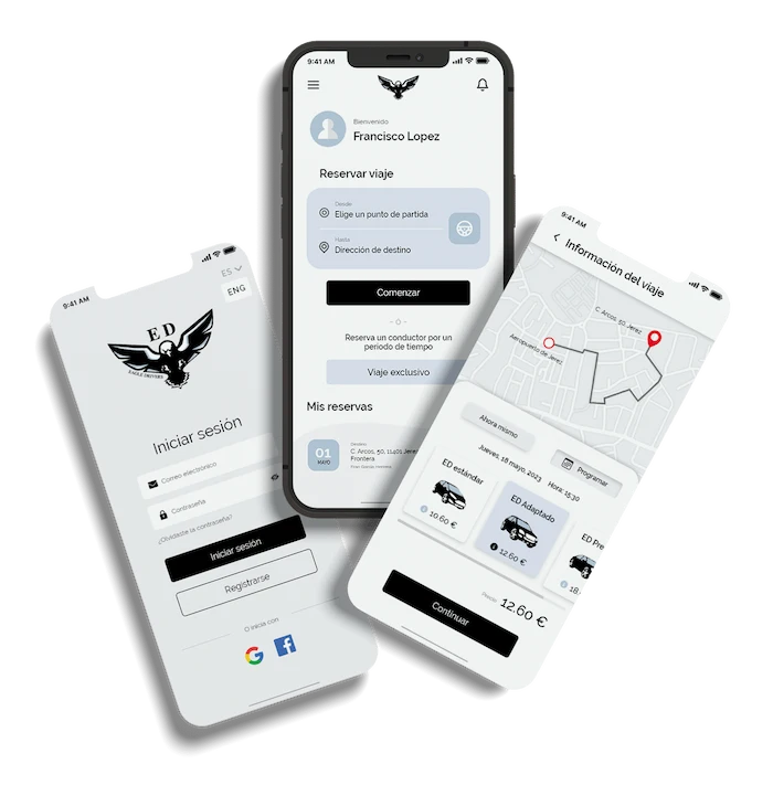 ejemplo de crear una app para EagleDrivers