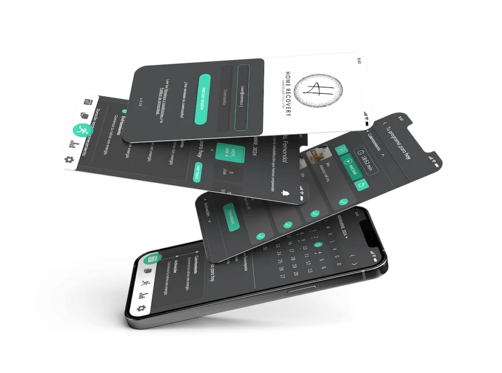 ejemplo de crear una app para Home Recovery