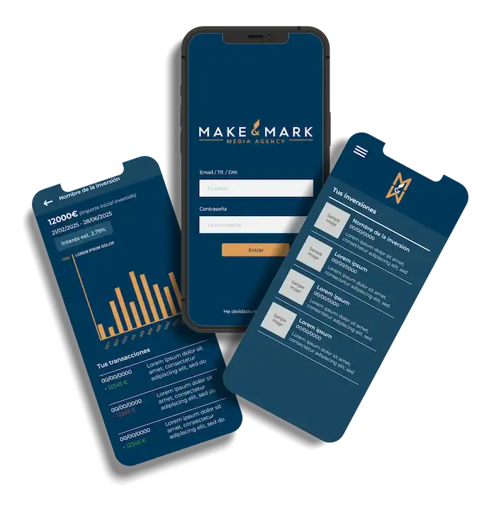 ejemplo de crear una app para Make&Mark