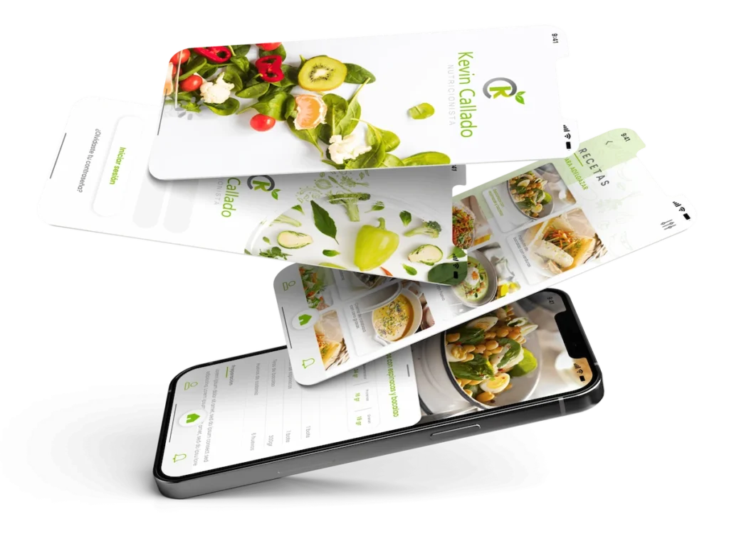 ejemplo de crear una app Nutrición Kevin Callado