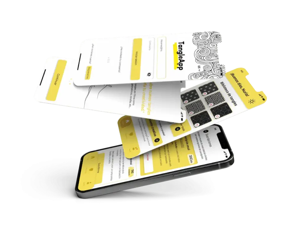 ejemplo de crear una app para TangleApp