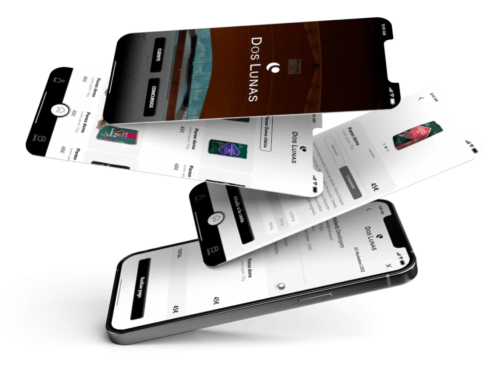 ejemplo de desarrollo de una app para Dos Lunas Polo Club