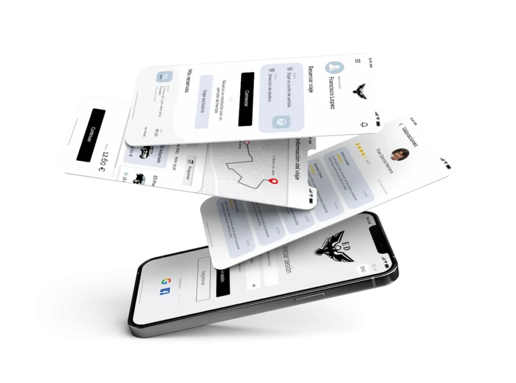 ejemplo de desarrollo de una app para EagleDrivers