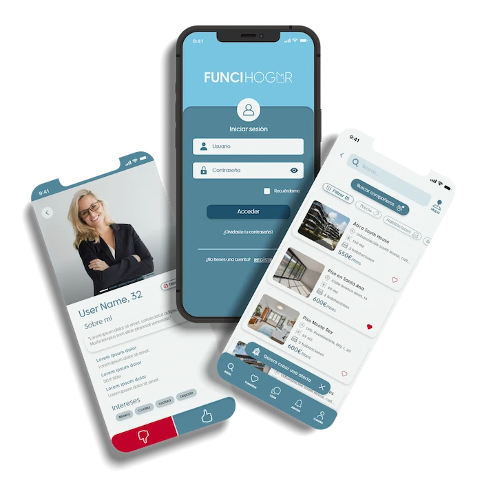 ejemplo de desarrollo de una app para FunciHogar