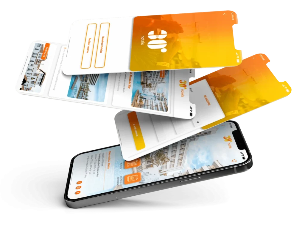 ejemplo de desarrollo de una app para Grupo Hotelero Ehogroup