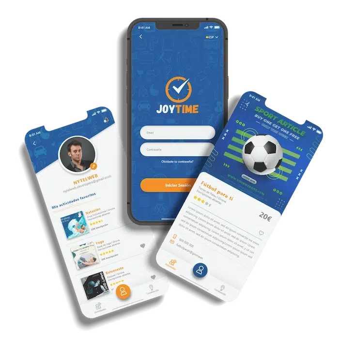 ejemplo de desarrollo de una app para joy time