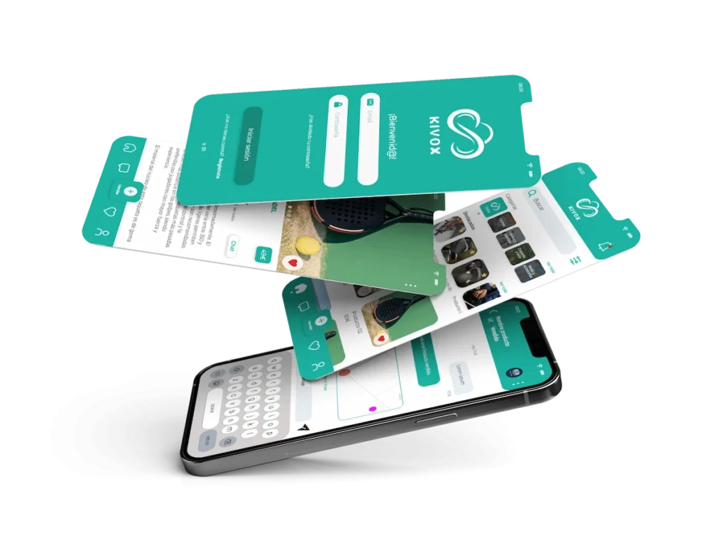 ejemplo de desarrollo de una app para kivox