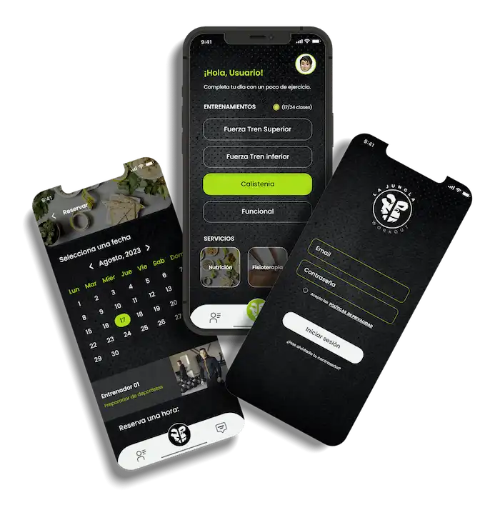 ejemplo de desarrollo de una app para La Jungla
