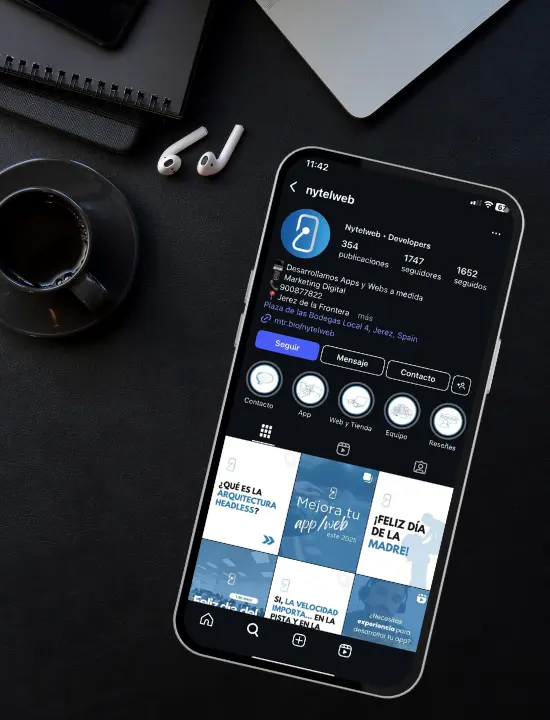 imagen sobre nuestras redes como empresa marketing digital