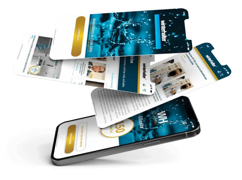 Ejemplo de crear una app para Winterhalter